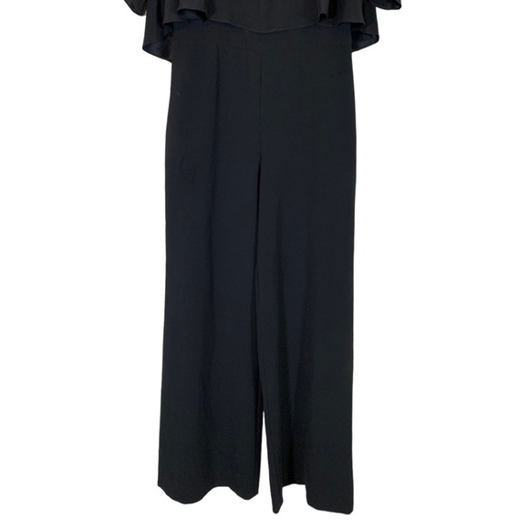 JayGodfrey Nix Off The Shoulder Wide Leg Pants Jumpsuit Size 6 - Picture 5 of 9
